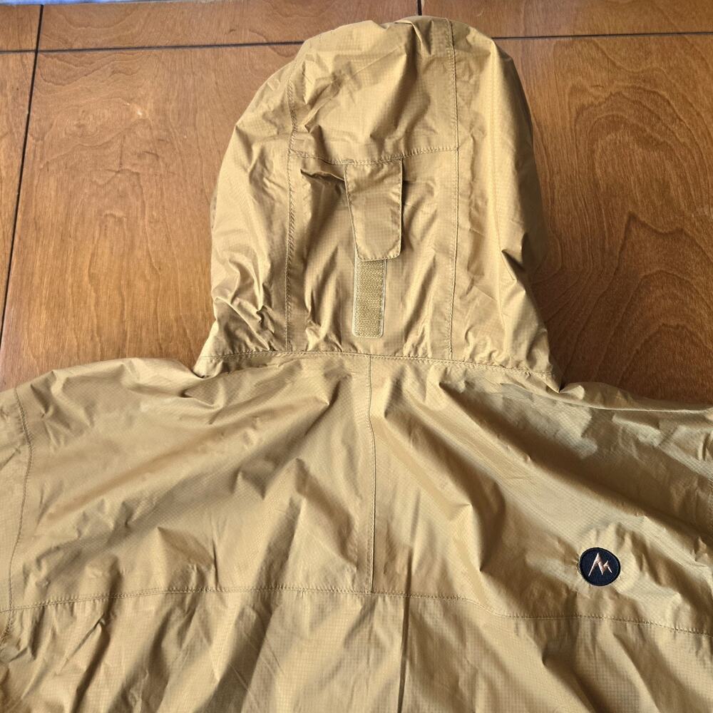 Marmot Men's Caramel Hooded Rain Jacket - Picture 6 of 14
